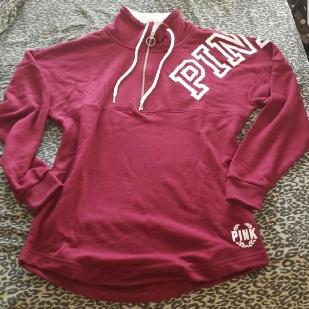 PINK BY VS VARSITY SWEATER-NEW📣